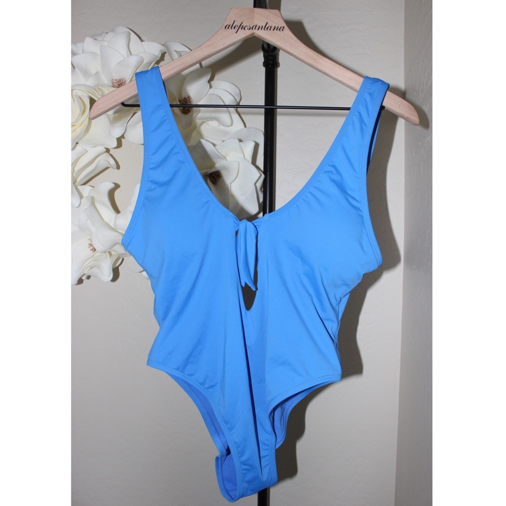 NWOT Blue Bikini Lab One-Piece